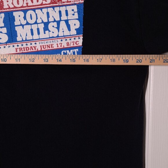 CMT Crossroads: Los Lonely Boys & Ronnie Milsap USED Shirt (L, Y2K, Promo) - Picture 6 of 8
